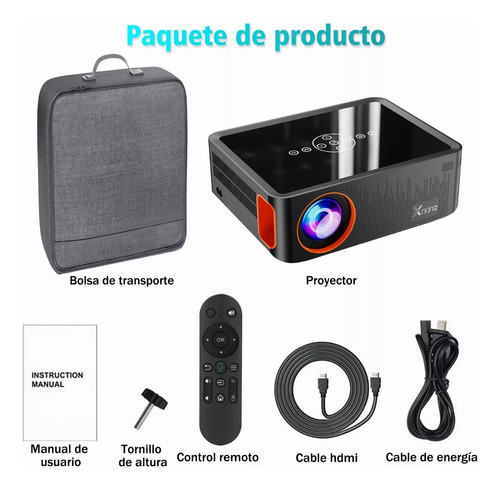 Proyector 8k 1080p 8000 Lm Android 5g Wifi Bluetooth Full Hd