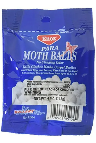4oz Bolas Antimoths - Protección Efectiva Para Ropa Y Almace