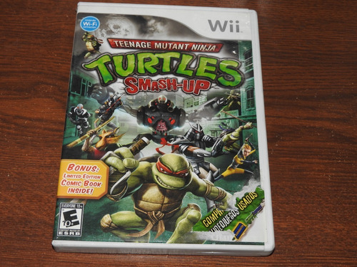 Teenage Mutant Ninja Turtles Smash-up. Wii