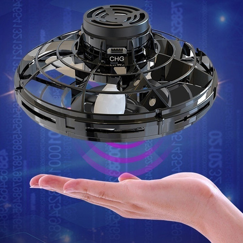 Imagen 9 de 9 de Mini Drone Para Niños Juguete De Pelota Voladora Ovni