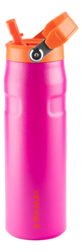 Garrafa Aerolight Flip Straw Heat Wave Com Canudo 710ml Cor Vivid Violet