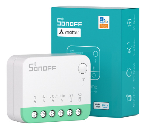 Kit Com 4 Unidades Sonoff Mini R4 Matter