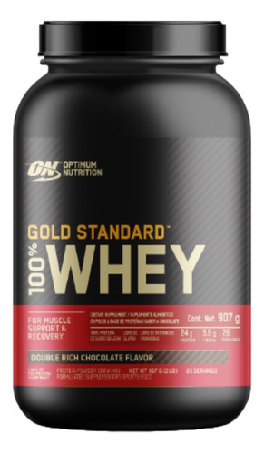 Optimum Nutrition Proteína 100% Whey Gold Standard 2 Libras