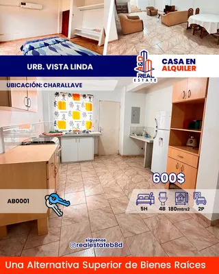 Casa en alquiler