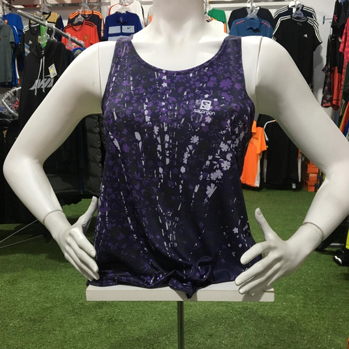 Musculosa Salomon Mujer Graphic Tank Dri Fit Importado