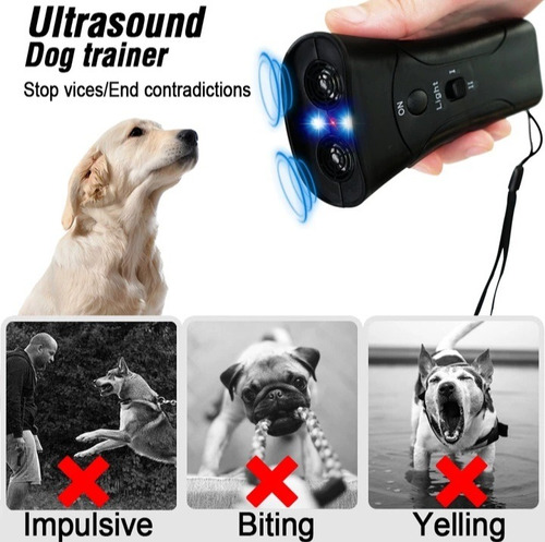 Repelente Perros Electronico Ultrasonido Para Entrenamiento 