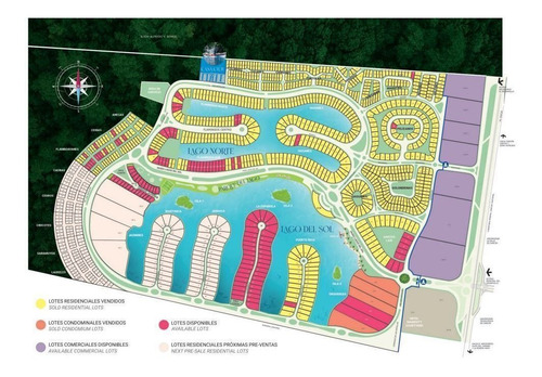 Imagen 10 de 10 de Lagos Del Sol, Terreno En Venta En Cancun