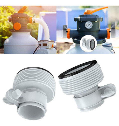 2 Adaptador De Conversión De Manguera B Piezas De La