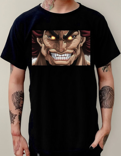 Playera Yujiro Hanma El Ogro Baki Anime Aesthetic