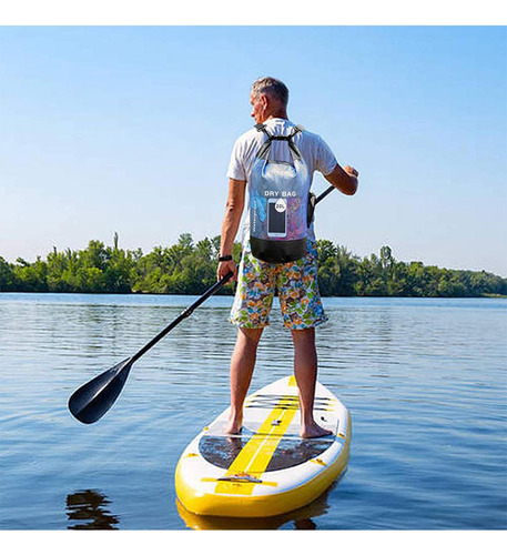 Bolsa Impermeable Para Rafting Al Aire Libre, Seca, Transpar