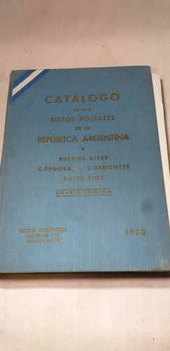 Antiguo Catálogo De Sellos Postales Año 1950