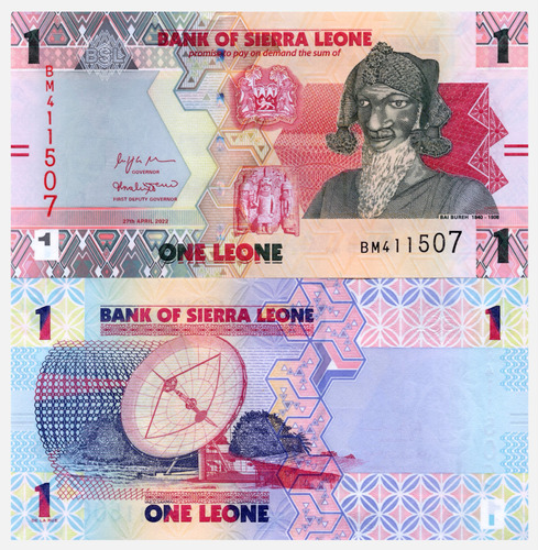 Sierra Leona - 1 Leone - Año 2022