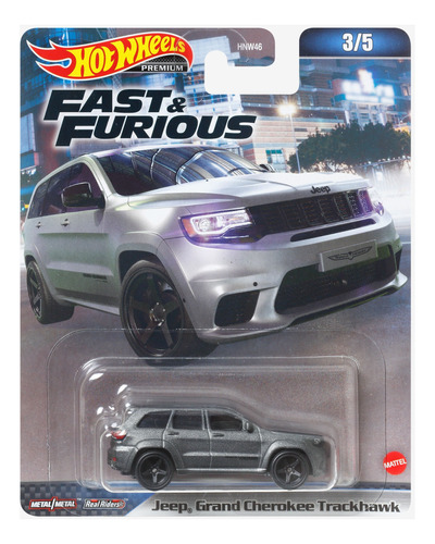 Hot Wheels Premium 1:64 Fast Furioso Jeep Cherokee Trackhawk