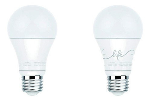 C Bulbo Por Ge A19 C-vida Inteligente De Luz Led De Ge Light