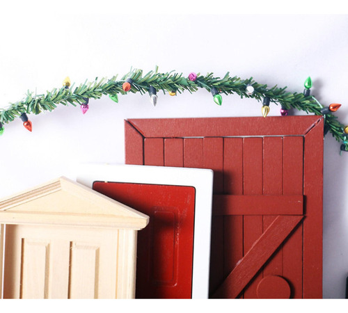 . 1/12 Juguete En Miniatura Dormitorio Decoración Navideña