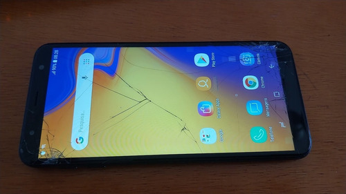 Samsung Galaxy J4 Core 16 Gb Tela Trincada Azul (Usado)