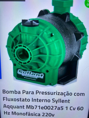 Imagem 1 de 5 de Bomba Pressorizadora