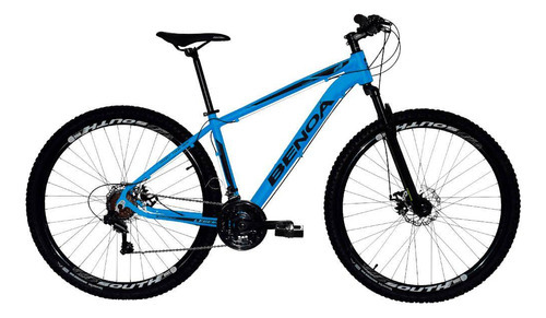 Bicicleta Benoá Aro 29 Quadro De Aluminio Shimano Freio A Di Cor Azul