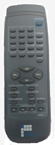 Control Remoto 4202-1 Para Todos Los Jvc Tv 1 Año Garantia