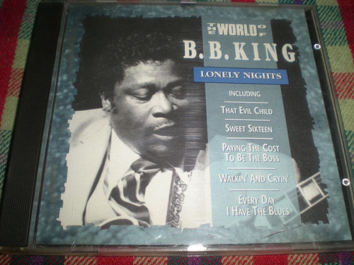 B.b.king / Lonely Nights Cd Holandes  (j1)