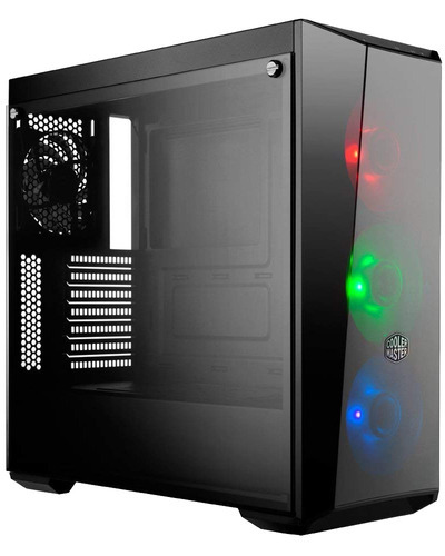 Controlador de temperatura Cooler Master Masterbox Lite Cabinet 5 Rgb, cor preta