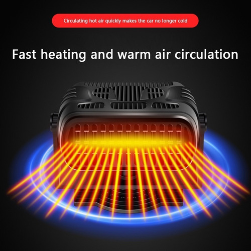 Mini Ventilador De Calefacción De Aire Portátil Para Coche
