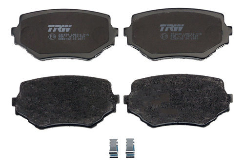 Balatas Orgánicas Del Chevrolet Tracker 2005-2006 Trw