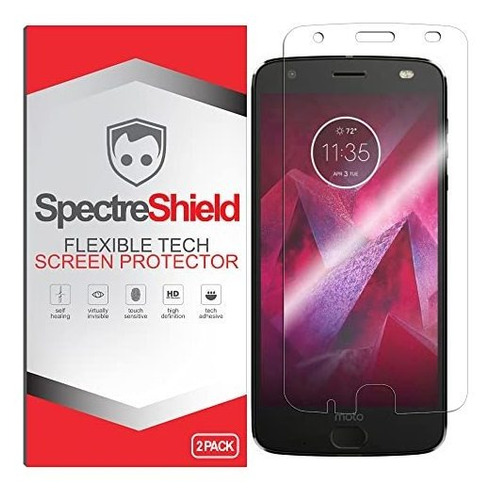 (2-pack) Spectre Shield Para Moto Z2 Force Protector De Pant