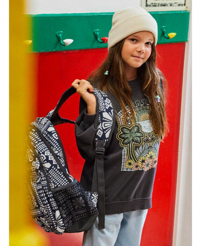 Mochila Shadow Swell Printed (kta7) Roxy Color Negro
