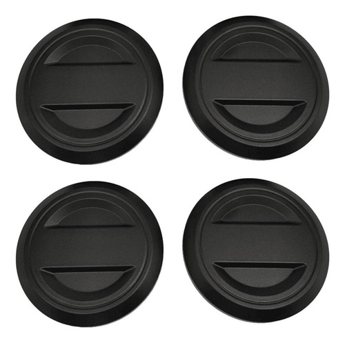 U 4 Tapacubos Negros Para Rueda Compatible Con Polaris Rzr