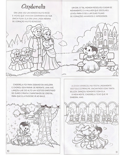 Chapeuzinho Vermelho: Turma Da Mônica Clássicos Para Pintar, De Mauricio De Sousa. Série Turma Da Mônica Editora Girassol, Capa Mole Em Português, 2022