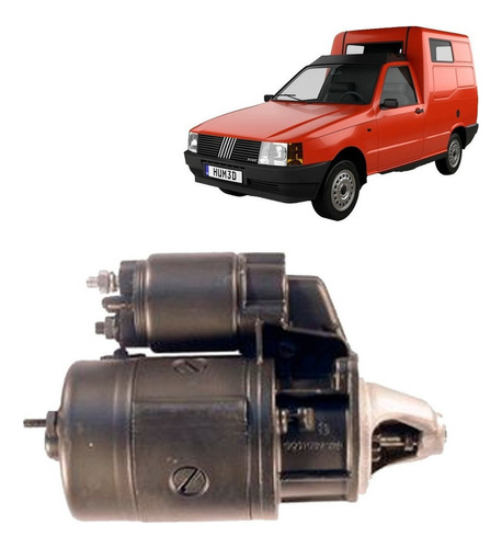 Motor Partida Para Fiat Fiorino 1.3 146 A5 1989 1999 11d