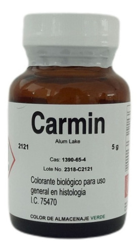 Carmín 5 G Fagalab Colorante