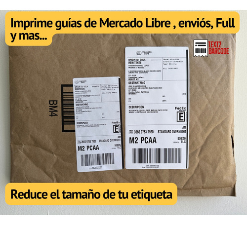 Software Para Imprimir Etiquetas De Mercado Libre Y Guías