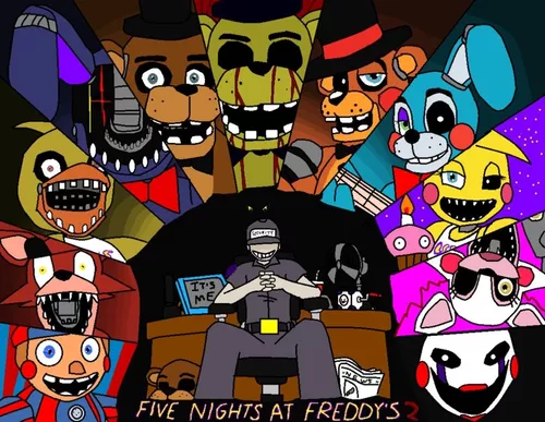 Papel Arroz A4 Five Nights at Freddy 4