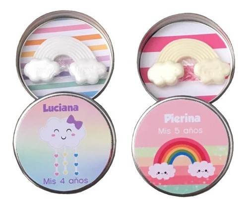 Latita Con Jabon Arcoiris