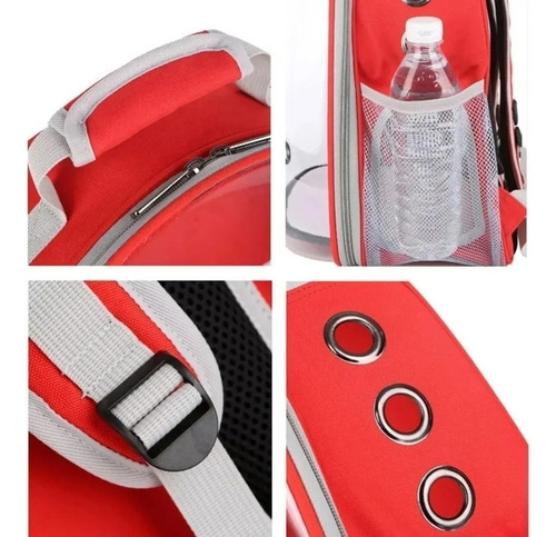 Mochila Portamascotas Impermeable Y Respirable P/perro/gato