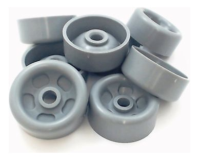 Wd35x21041, Dishwasher Lower Rack Roller & Axle Kit Repl Eej