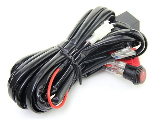 Kit De Arnés De Cableado De Barra De Luz Led 14 Awg 12 V Int