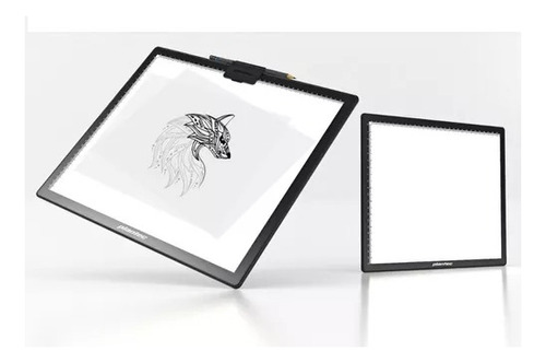 Tableta Plantec A4 Led Con Morral+usb 19810 Dibujo Tattoo