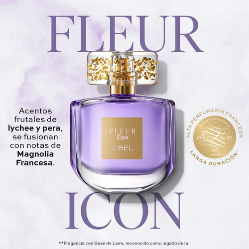Fleur Icon Perfume De Mujer L'bel 50ml