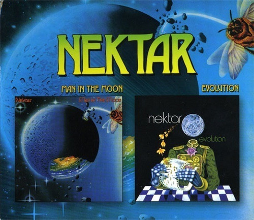 Nektar  Man In The Moon / Evolution-   Doble Cd Album Imp-