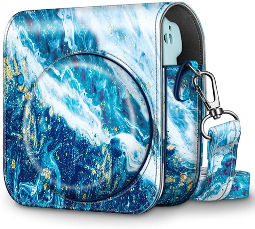 Funda Para Fujifilm Instax Mini 11 Fintie Piel Vegana Wave