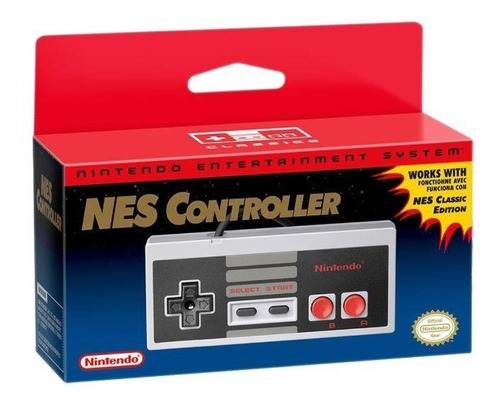 Controle Nes Classic Original Nintendo Extra Controller Nes