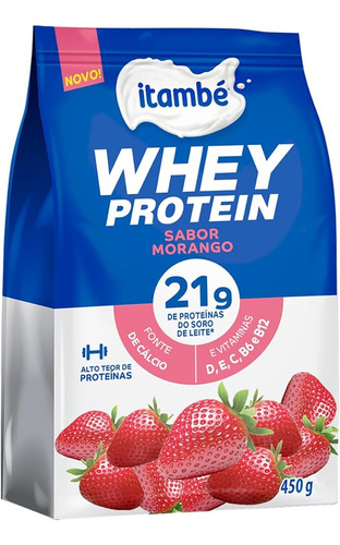 3 Unidade Whey Protein Itambé Suplemento Alimentar