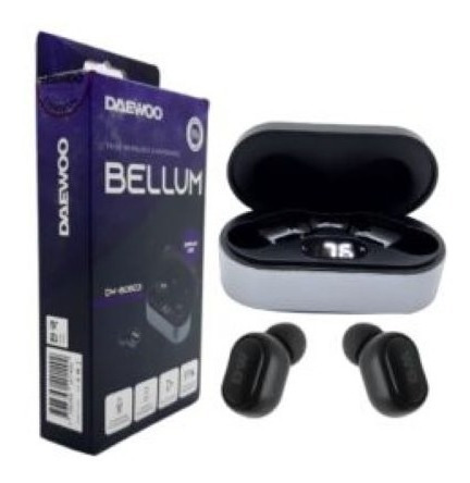 Imagen 1 de 2 de Auriculares Bluetooth Daewoo Display Led Titan Belgrano