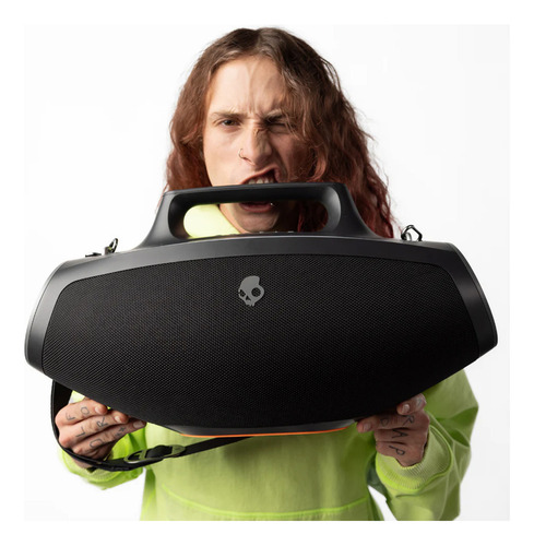 Bocina Skullcandy Barrel Xt Portátil Con Bluetooth Negra