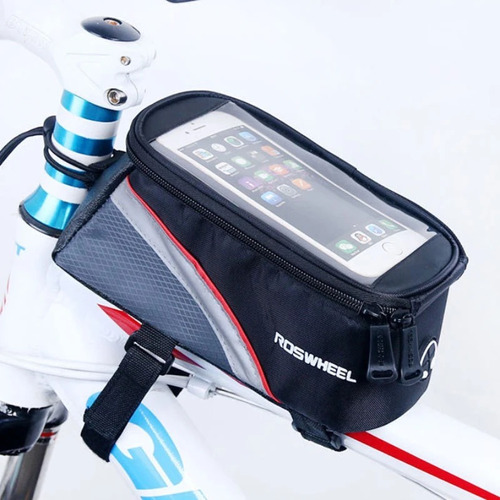 Alforja Para Bicicleta Porta Celular Bolso Delantero Pro