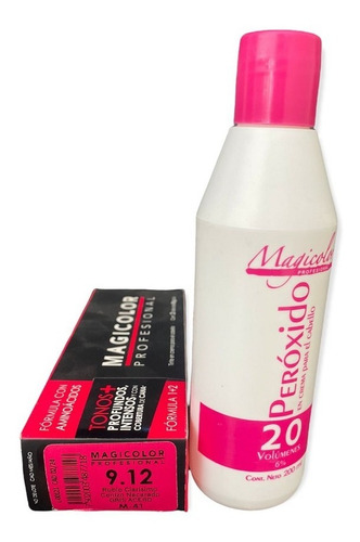 Magicolor Tinte Gris Acero Profesional