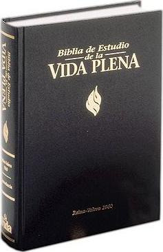 Libro Biblia De Estudio De La Vida Plena-rv 1960 - Zonder...